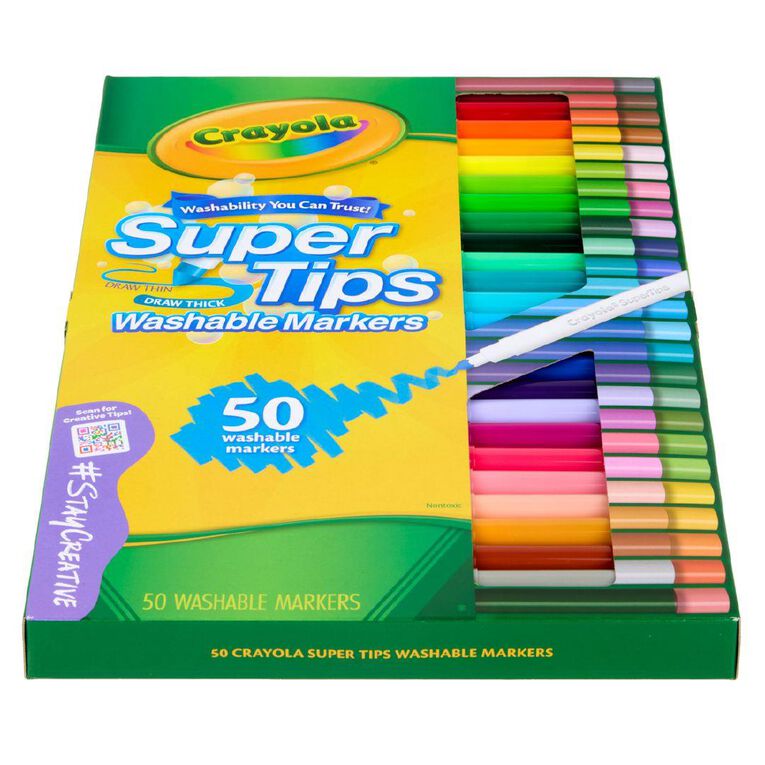 Crayola 50 Supertip Markers