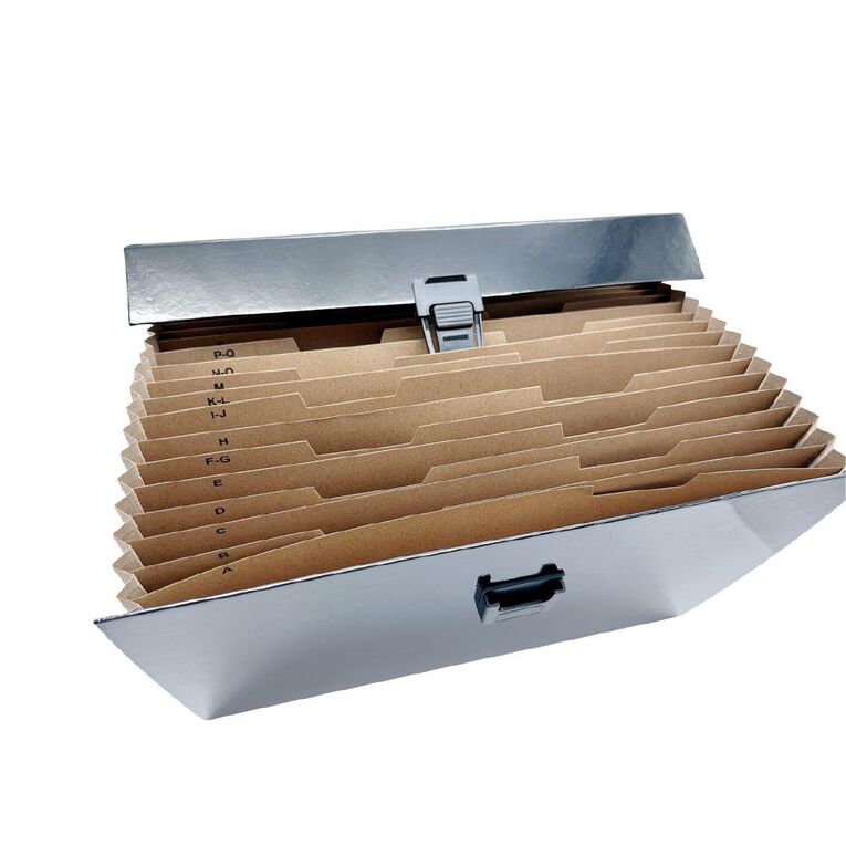 WS Concertina File 19 Pocket Black
