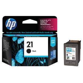 HP Ink Cartridge 21 Black 190 Pages