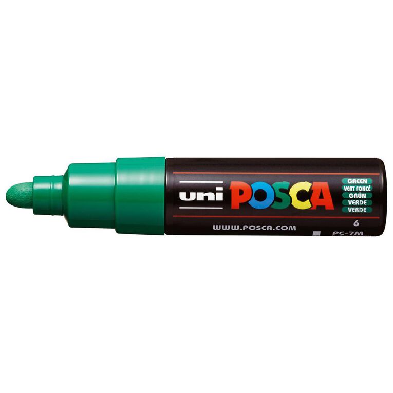 Uni Posca Marker 4.5-5.5mm Bold Bullet Green
