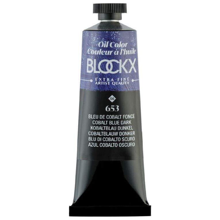 BLOCKX Oil Tube 35ml S6 653 Cobalt Blue Dark