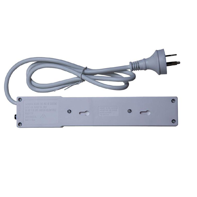 Tech.Inc 4 Way Powerboard with Surge Protection