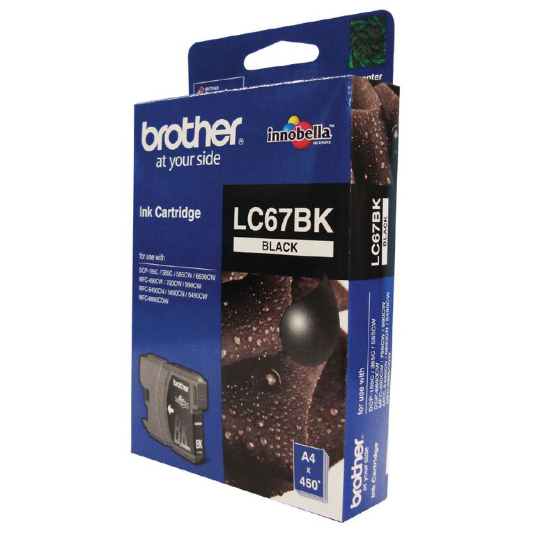 Brother Ink LC67 Black 450 Pages