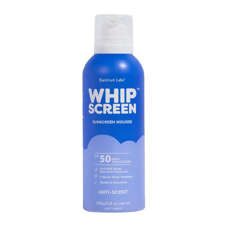 WhipScreen Anti-Scent SPF50 Sunscreen Mousse 160g
