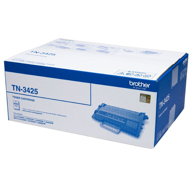 Brother Toner TN3425 Black 8000 Pages