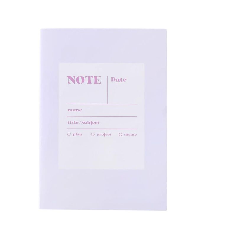 Uniti Stationery Elegant Simplicity A5 Notebook