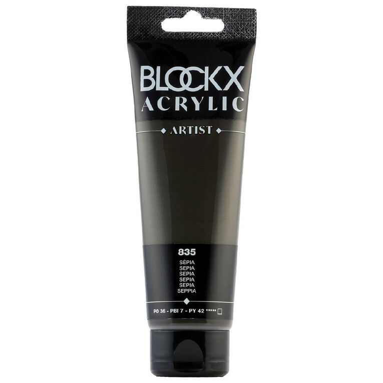 BLOCKX Acrylic Tube Sepia 120ml