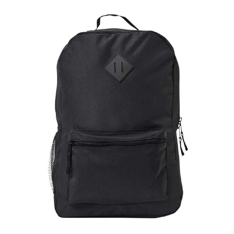 H&H Senior Backpack Plain Black 14L