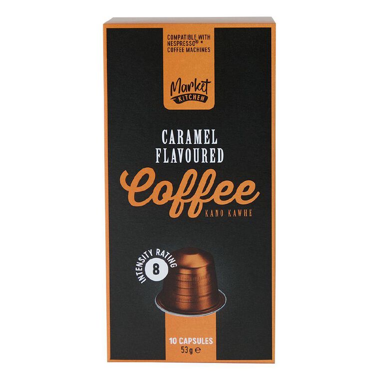 Market Kitchen Capsules Caramel 10 Pack