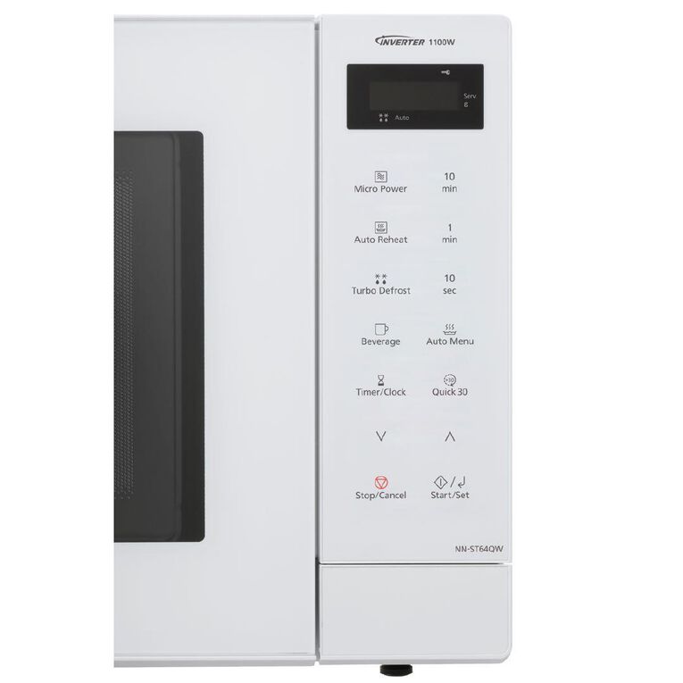 Panasonic 32L Inverter Microwave NN-ST64QWQPQ White
