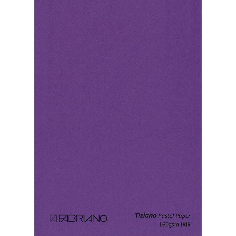 Fabriano Tiziano Pastel Paper 50cm x 65cm Iris Purple Mid