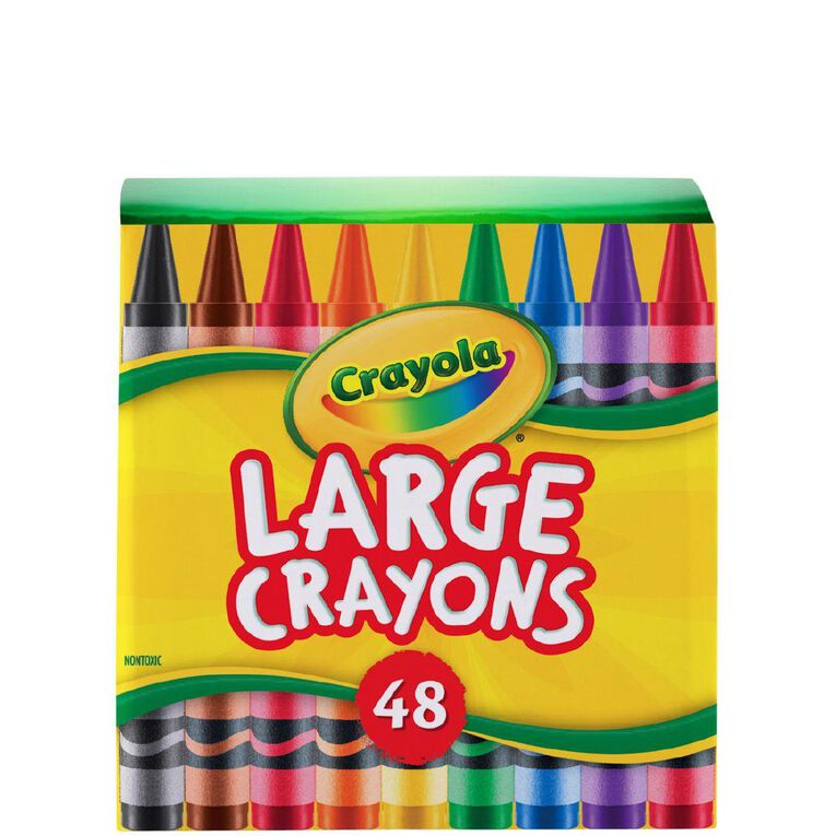 Crayola 48 Pack Large Crayon Deskpack