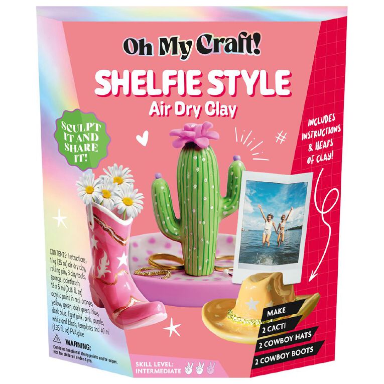 OMC OMC! Shelfies Air Dry Clay