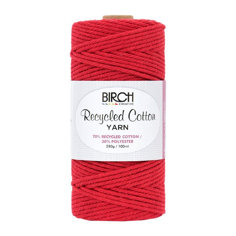 Birch 70% Recycled Cotton 280G Red