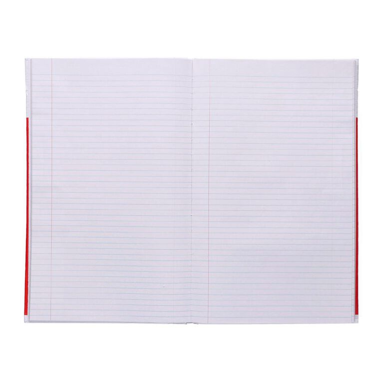 WS Exercise Book 2B6 7mm Ruled Hardcover 94 Leaf Red