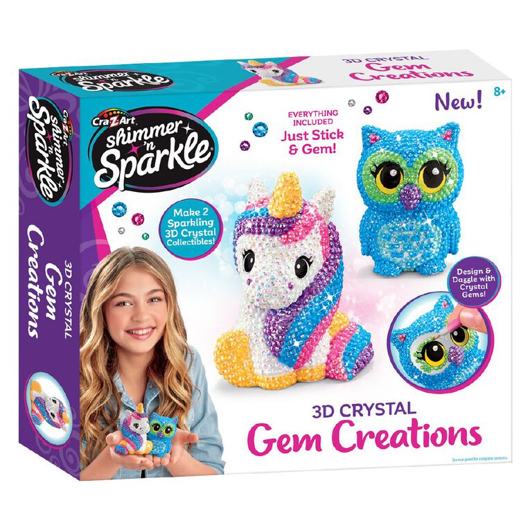 Shimmer n Sparkle 3D Crystal Gem Creations