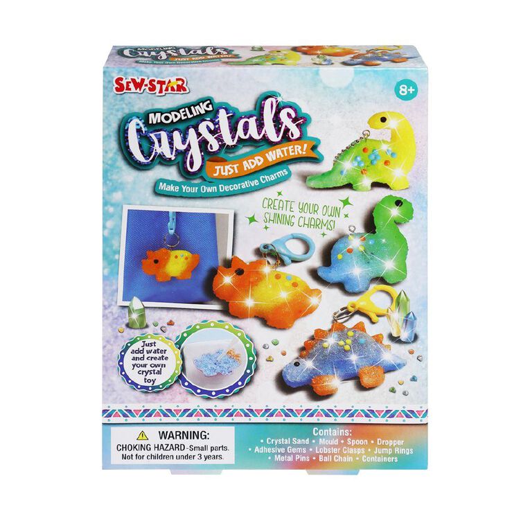 Sew Star Modeling Crystal Charms Dinosaur