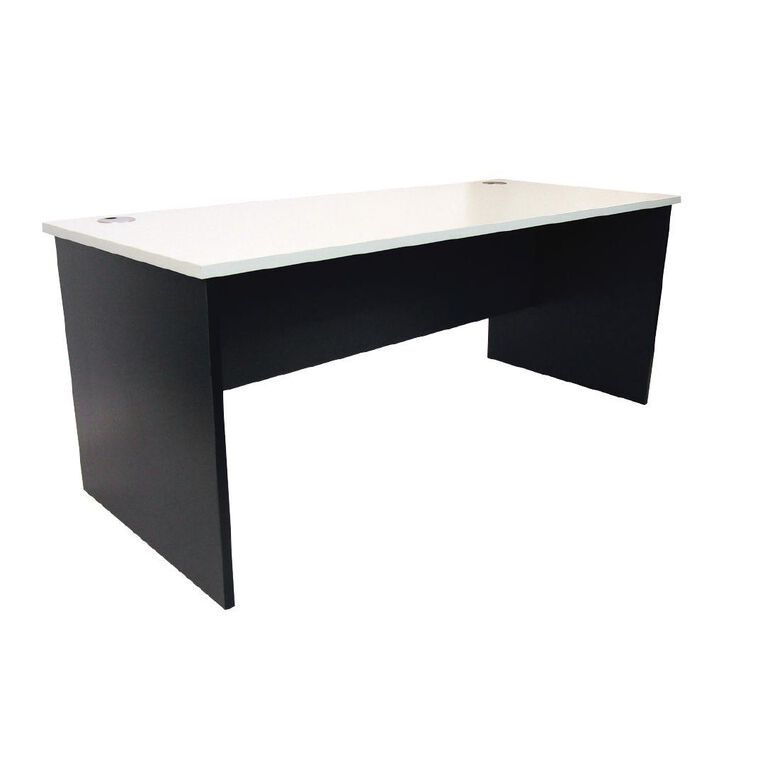 Zealand Sonic Desk 1800w x 750d x 725h White/Charcoal