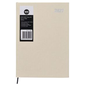WS Colour Pop 2027 Diary A5 Day to Page Yellow