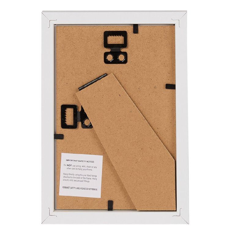 Living & Co Everyday Standard Photo Frame White 4in x 6in