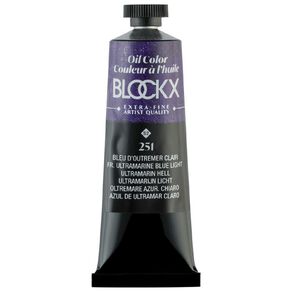 BLOCKX Oil Tube 35ml S2 251 Ultramarine Blue Light Blue Light