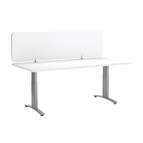 Boyd Visuals Desk Screen White 1200mm