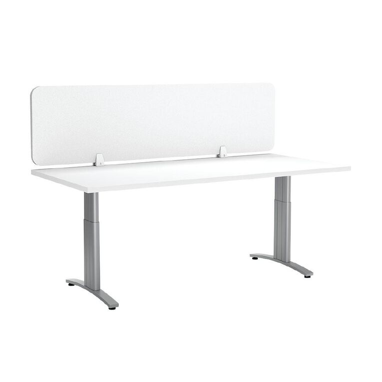 Boyd Visuals Desk Screen White 1200mm