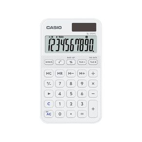 Casio SL310YCWE Handheld 10 Digit Calculator White