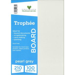 Trophee Board 210gsm Pearl 100 Pack
