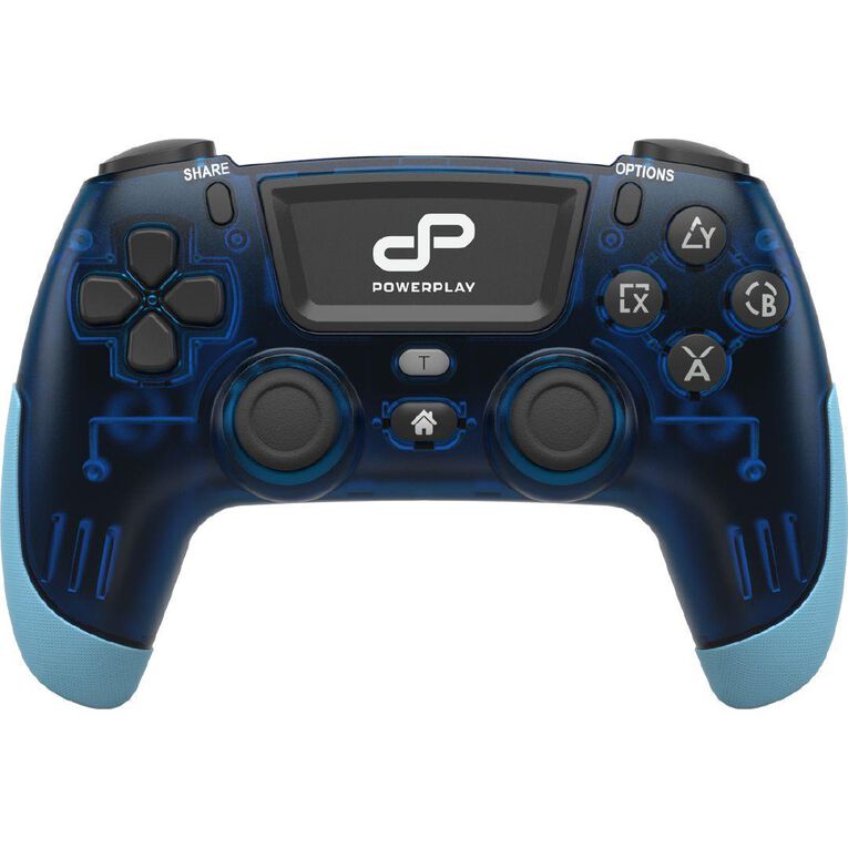 PowerPlay PS4 Wireless Controller Translucent Blue