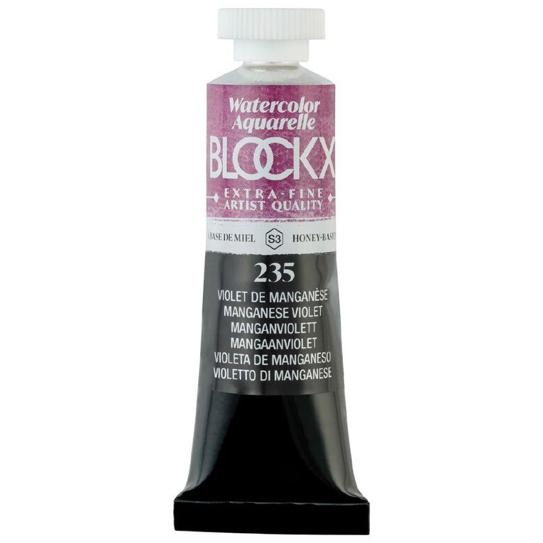 BLOCKX Watercolour Tube 15ml S3 235 Manganese Violet