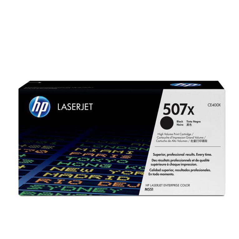 HP Toner 507X Black 11000 Pages