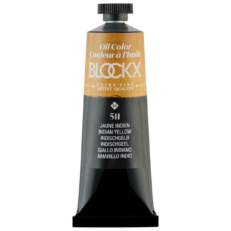 BLOCKX Oil Tube 35ml S4 511 Indian Yellow