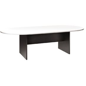 Jasper J Emerge Boardroom Table 2400 White/Ironstone