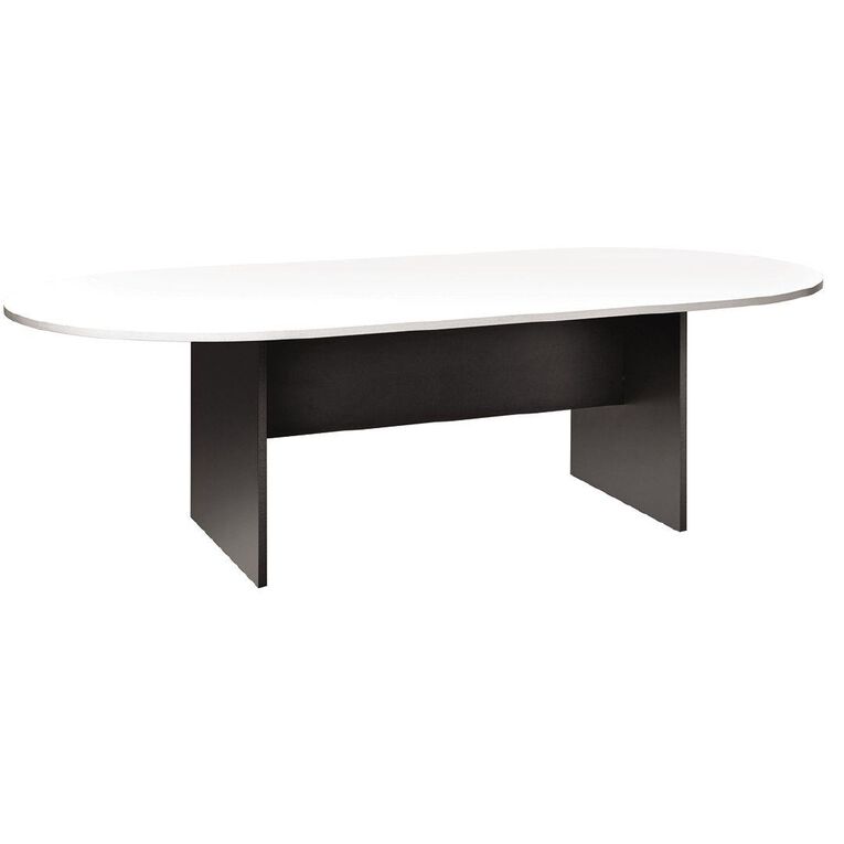 Jasper J Emerge Boardroom Table 2400 White/Ironstone