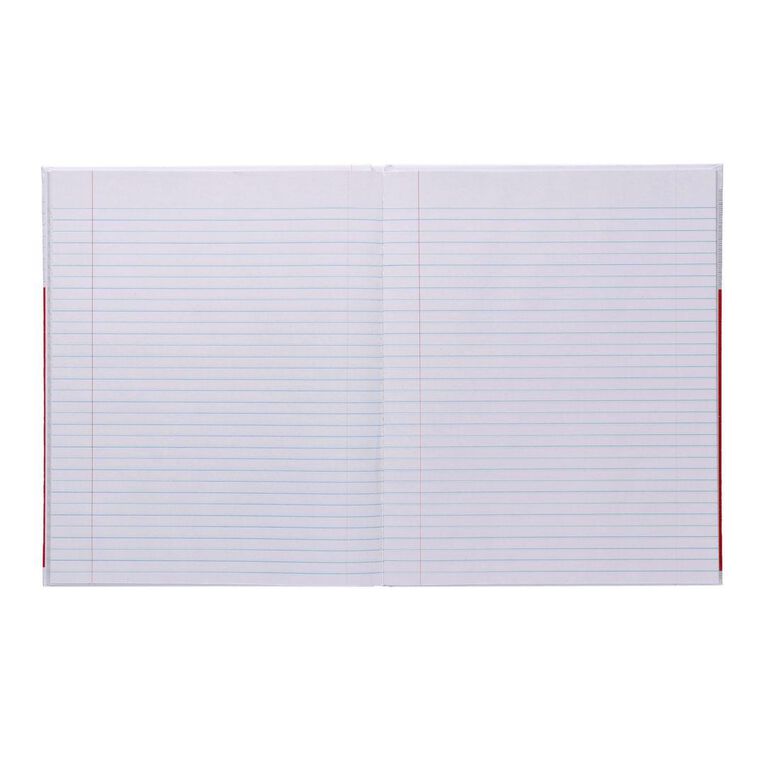 WS Lecture Book 2B5 7mm Ruled Hardcover 94 Leaf Red