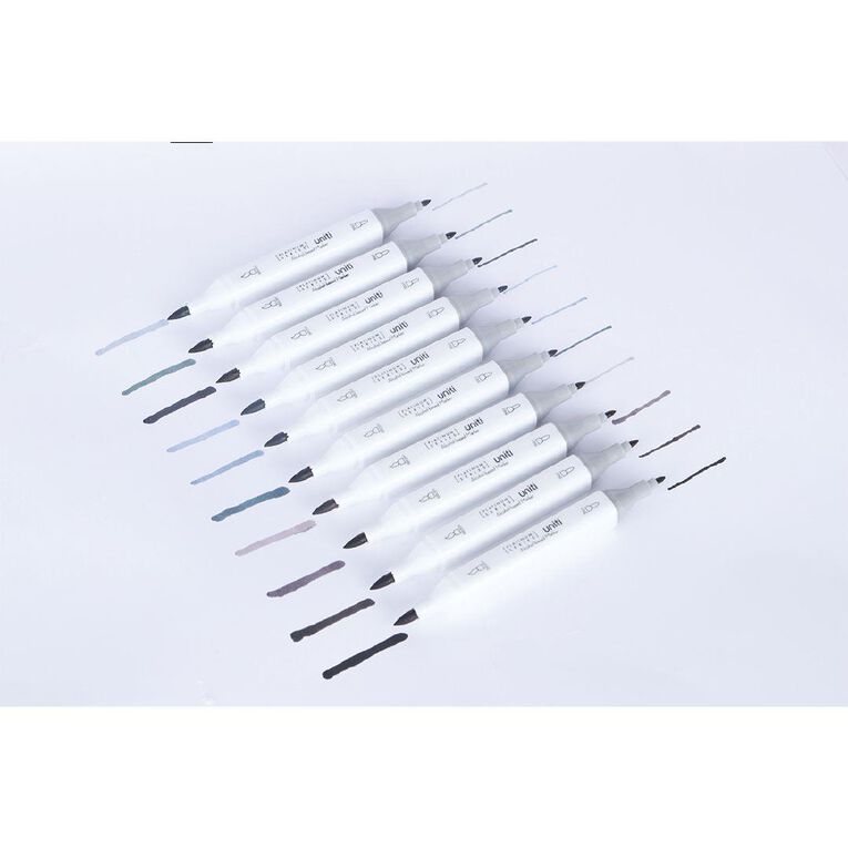 Uniti Dual Ended Artist Markers 80 Pack Assorted