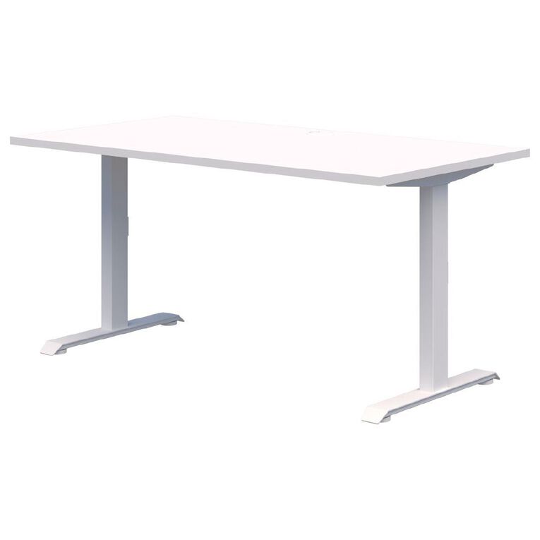 Rapid Fixed Height Desk 1200 x 700 White
