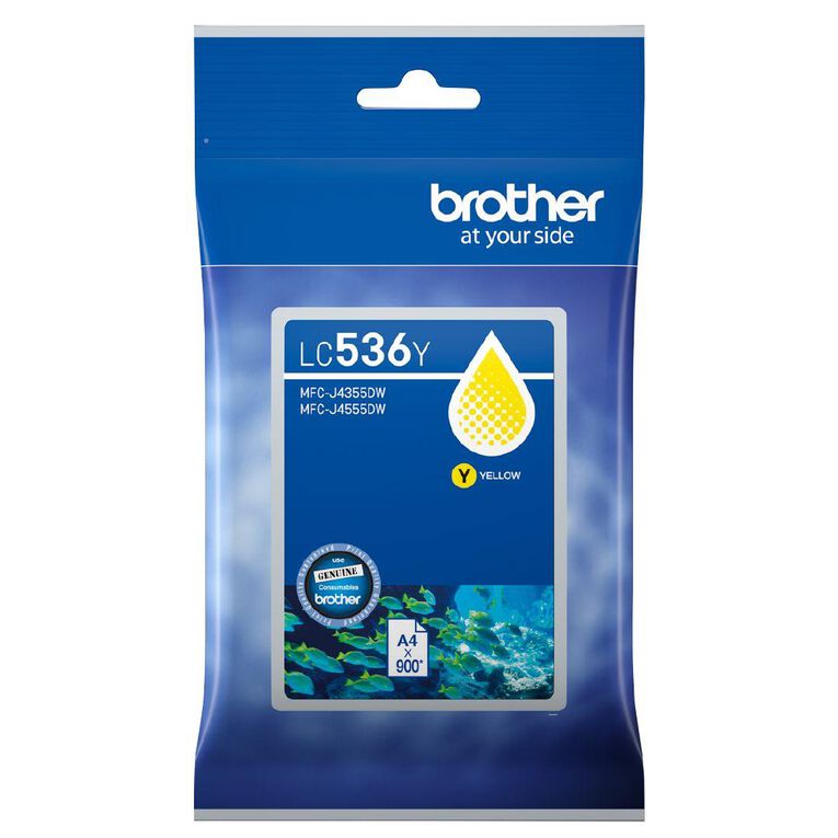 Brother LC536 900 Pages Yellow