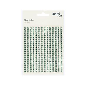 Uniti Bling Strips Mint Mint