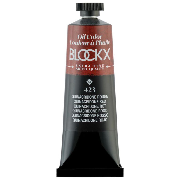 BLOCKX Oil Tube 35ml S4 423 Quinacridone Red