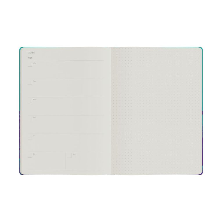 Jumble & Co Diary Week to View Undated Schedules & Scribbles A5