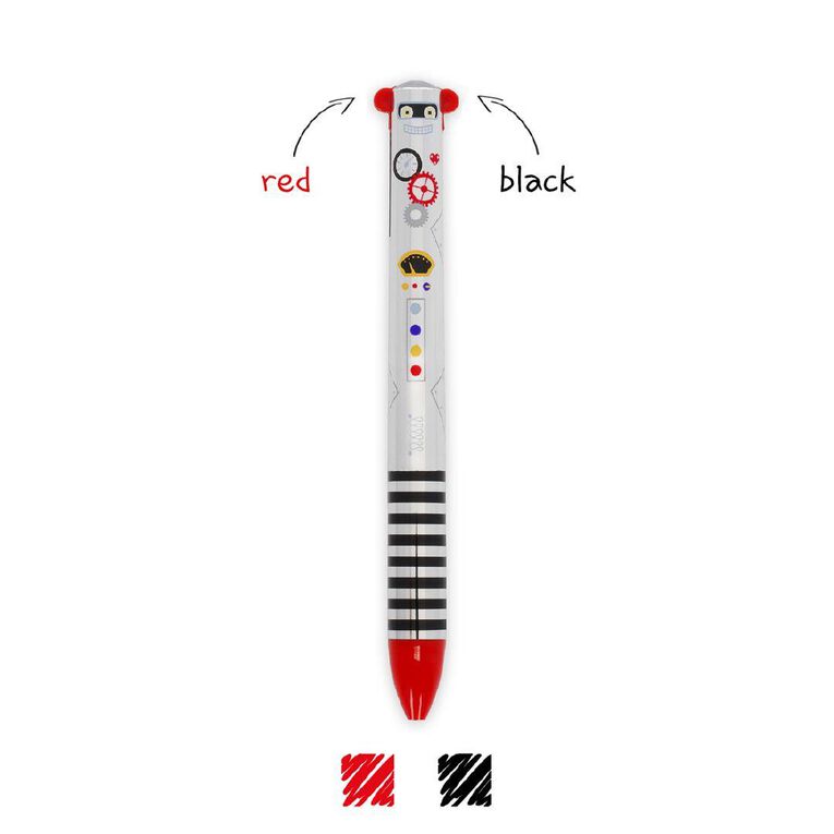 Legami 2 Colour Ballpoint Pen Robot