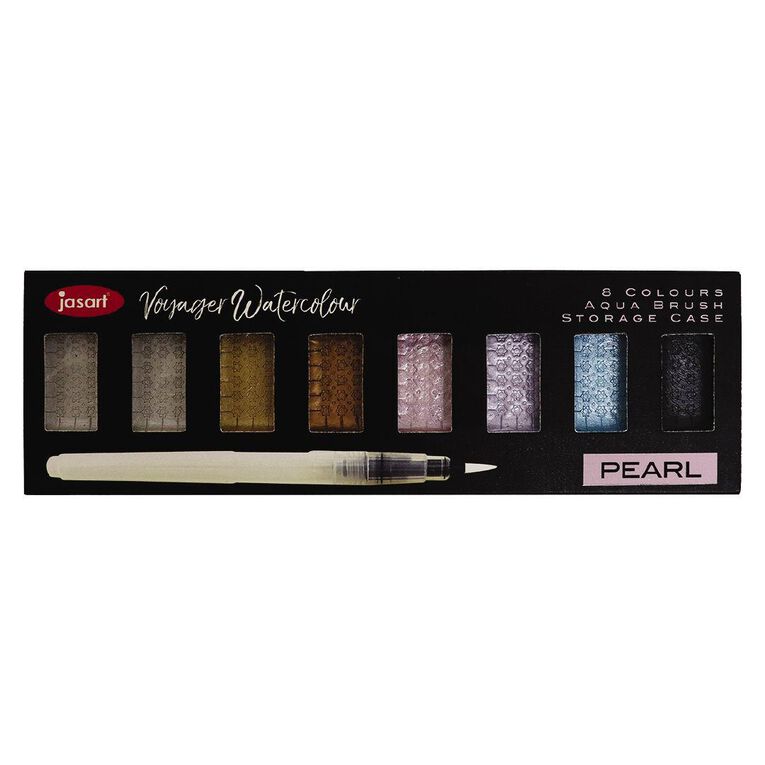 Jasart Voyager Watercolour Metallic Set Pearl 8 Piece