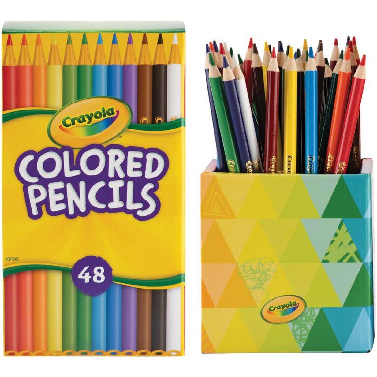 Crayola 48 Pack Colored Pencil Deskpack