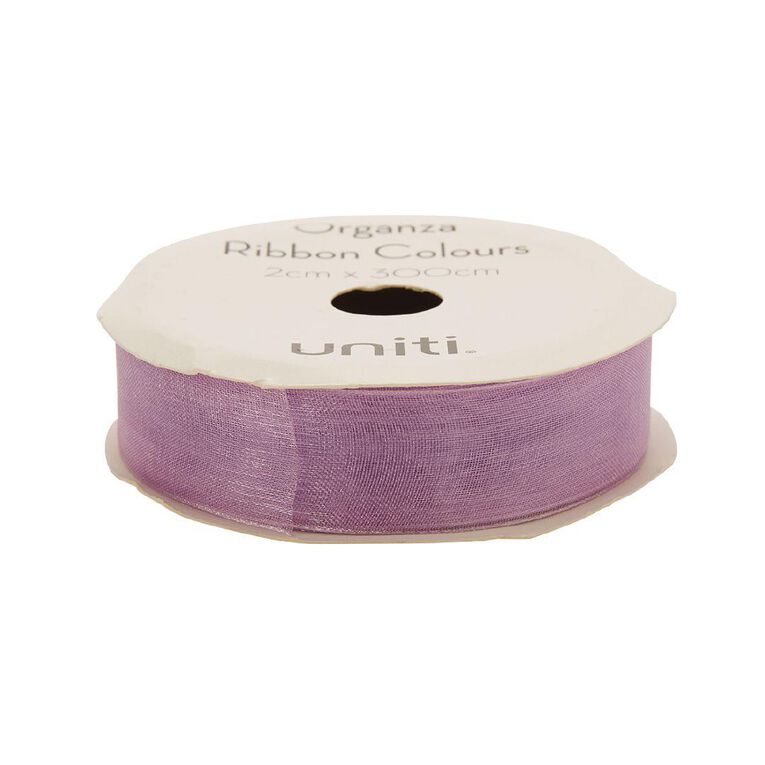 Uniti Organza Colour Ribbon 3m Assorted