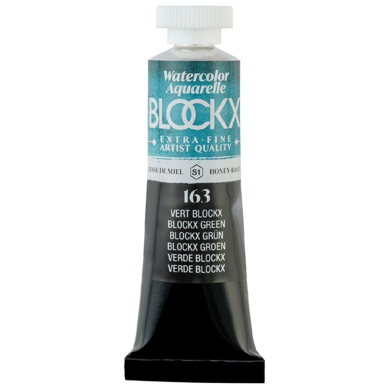 BLOCKX Watercolour Tube 15ml S1 163 Green