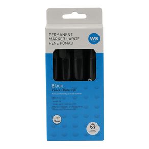 WS Permanent Marker Bold 8 Pack