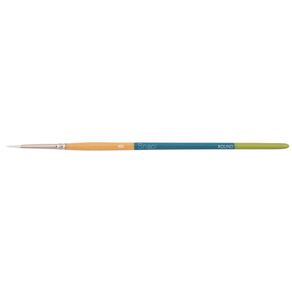 Princeton Snap Brush Short Handle Taklon Round 0 White
