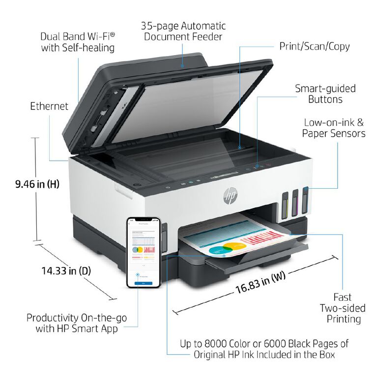 HP Smart Tank 7305 All-in-One Printer